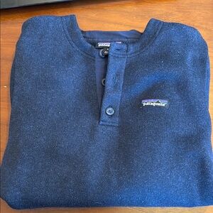 Patagonia Blue Crewneck Sweater